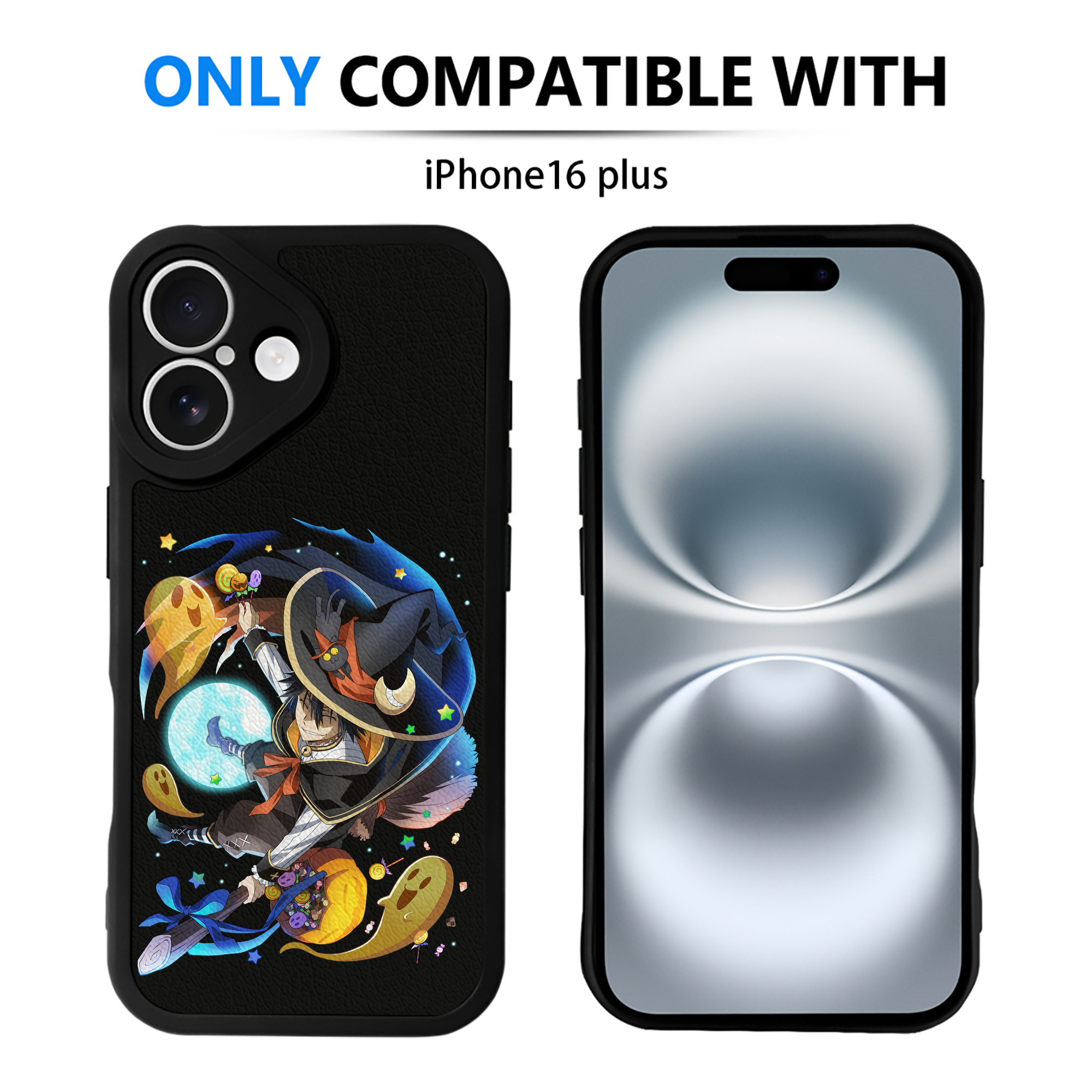 （画像用） 文豪ストレイドッグス Bungo Stray Dogs 【iPhone 16シリーズ対応】シリコンスマホケース（レザー調） 材質：シリコン
